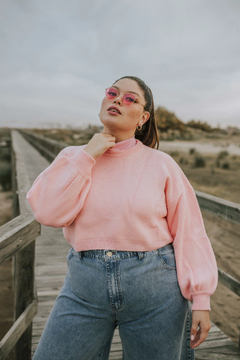 Sweater crop agua rojo - Aire Molino