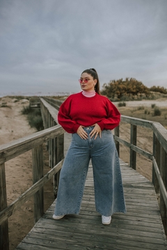 Sweater manzanilla rojo - Aire Molino