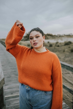 Sweater mar naranja - Aire Molino