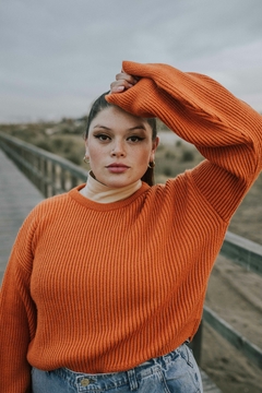 Sweater mar naranja - comprar online