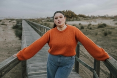 Sweater mar naranja - comprar online