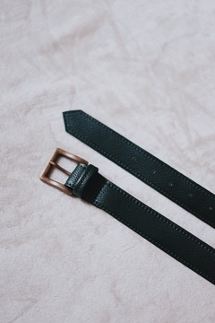 Cinturón crisantemo verde oscuro - comprar online