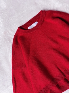 Imagen de Sweater manzanilla rojo