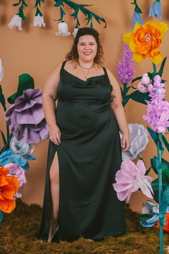 Imagen de vestido nispero largo negro