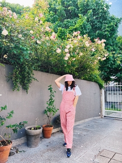 Imagen de jardinero jardin rosa
