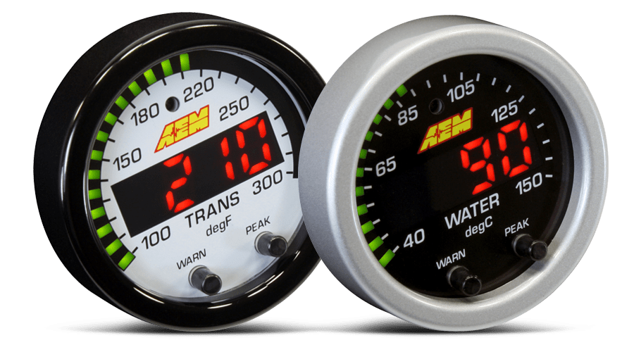 Reloj Temperatura de agua Aem X-series - HFIperformance