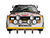 Portallaves Audi Quattro S1 E2 Grupo B Rally 31 x 23 cm