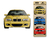 Pack de 3 imanes autos - BMW M3 E30 E36 E46