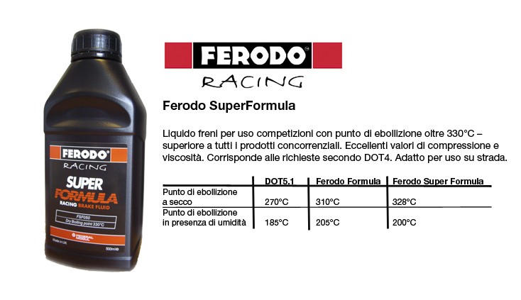Liquido de frenos Ferodo racing Super Formula Dot 4