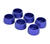 Kit 6 bujes arandela 6mm anodizado azul volante Collino - comprar online
