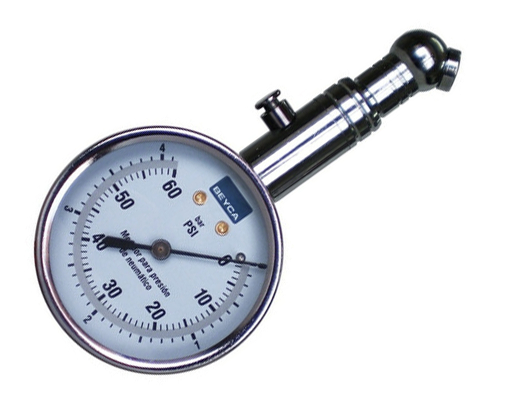 Manómetros de presión de neumáticos