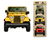Pack de 3 imanes camionetas - Jeep Wrangler Willys Militar