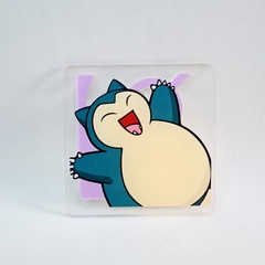 Posavaso de acrilico impreso Pokemon Snorlax
