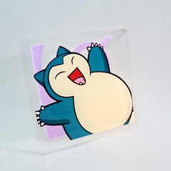 Posavaso de acrilico impreso Pokemon Snorlax - comprar online
