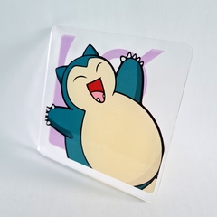 Posavaso de acrilico impreso Pokemon Snorlax en internet