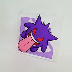 Posavaso de acrilico impreso Pokemon Gengar en internet