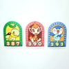 Set de 3 stickers Frosted Pokemon Starters de Sinnoh