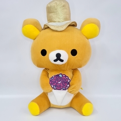 Peluche Rilakkuma Rilakkuma Gorro Dorado 40cm Green Camel