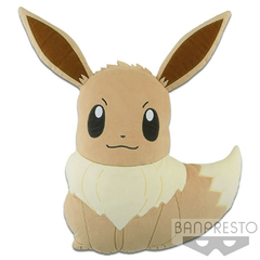 Almohadon de Peluche Pokemon Eevee I Love Eevee Banpresto