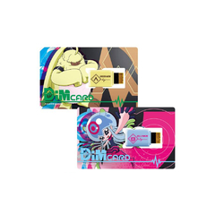 Dim Card Digimon Angoramon y Jellymon Bandai - comprar online