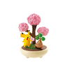 SIN CAJA Figura Pokemon Bonsai Vol.2 Pikachu & Bonsly Re-Ment