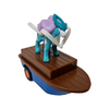 Figura Pokemon Suicune Super Boat Pokemon x 7 Eleven 2010 - comprar online