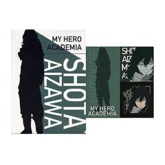 Set de Carpeta y Stickers My Hero Academia Rushing Shota Aizawa Bandai Ichiban Kuji