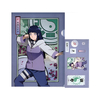 Set de Carpeta y Stickers Naruto Hinata Hyuga Narutop99 Bandai Ichiban Kuji