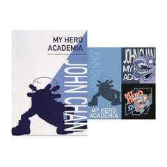 Set de Carpeta y Stickers My Hero Academia Rushing John Chan Bandai Ichiban Kuji