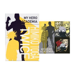 Set de Carpeta y Stickers My Hero Academia Rushing Himiko Toga & Twice Bandai Ichiban Kuji