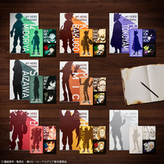 Set de Carpeta y Stickers My Hero Academia Rushing Izuku Midoriya Bandai Ichiban Kuji - comprar online