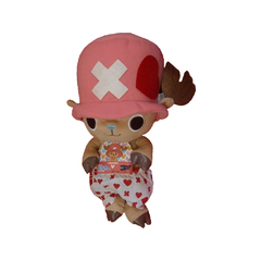 Peluche One Piece Tony Tony Chopper 28cm Super DX Heart Ver. Banpresto 2009