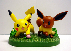 Figura Pokemon Pikachu & Eevee Last Prize Pokemon Center Lottery 2013 - tienda online