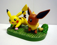 Imagen de Figura Pokemon Pikachu & Eevee Last Prize Pokemon Center Lottery 2013