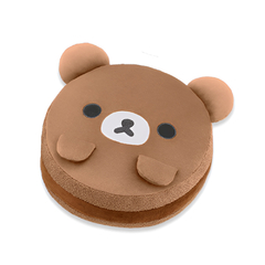 Peluche Rilakkuma Chairoikoguma Mochimochi Macaron San-X 2023