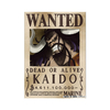 Poster One Piece WANTED Kaido Mugiwara Store