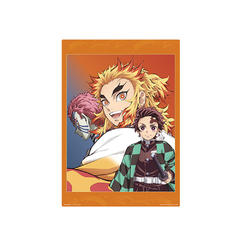 Visual Board Demon Slayer Tanjiro Kamado, Kyojuro Rengoku y Akaza Bandai Ichiban Kuji