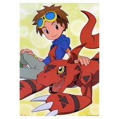 Poster Digimon Takato & Guilmon Digimon Ultimate Evolution Bandai Ichiban Kuji