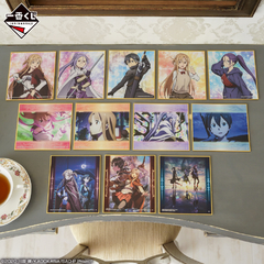 Shikishi Sword Art Online Mito SAO Bandai Ichiban Kuji - comprar online