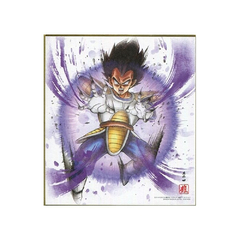 Shikishi Art Dragon Ball Vegeta Bandai