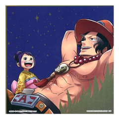 Shikishi Art One Piece Best of Omnibus Portgas D. Ace y Tama Bandai