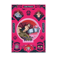 Stickers One Piece Beyond The Level Eustass Kid Bandai Ichiban Kuji