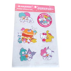 Plancha de Stickers Mos Burger x Sanrio Characters 2023 - comprar online