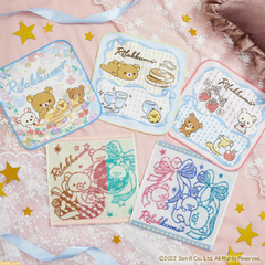 Toalla Rilakkuma Ribbon Filled Party Rilakkuma, Korilakkuma y Kiiroitori Bandai Ichiban Kuji - comprar online