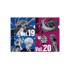 Set 2 Carpetas One Piece Vol.100 Anniversary Vol. 19 y 20 Bandai Ichiban Kuji