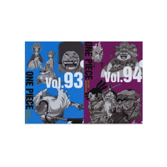 Set 2 Carpetas One Piece Vol.100 Anniversary Vol. 93 y 94 Bandai Ichiban Kuji