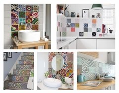 Pack de 12 azulejos autoadhesivos Zen - comprar online