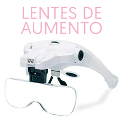 Lentes de aumento Blancos