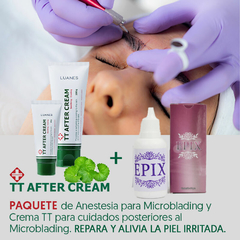 Anestesia para Microblading y Crema post microblading
