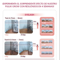 Como hacer crecer las pestañas y cejas con Puluk GROW - Extensiones de pestañas Iduven